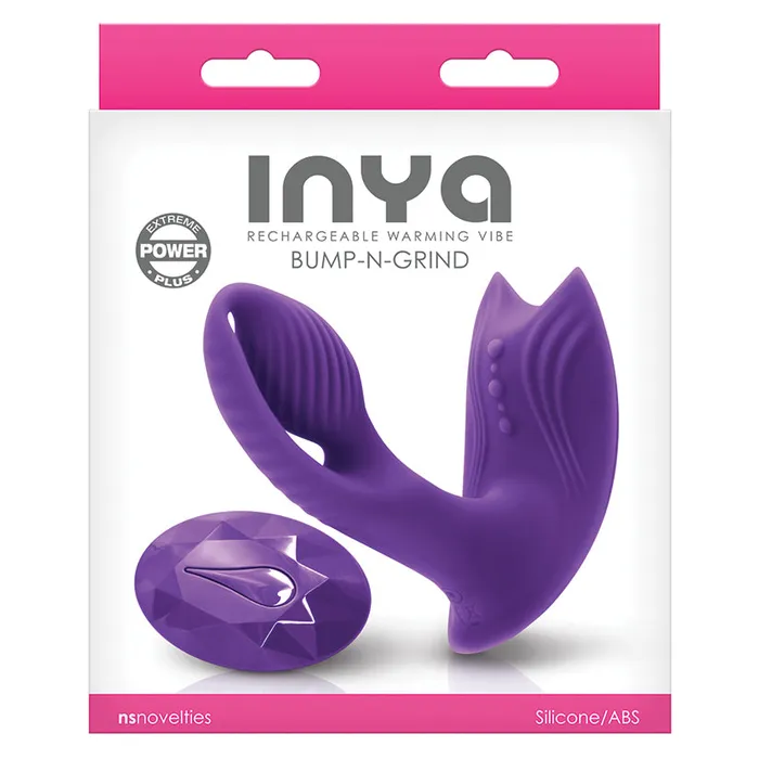 Ns Novelties Vibrators INYA BumpNGrindPurple