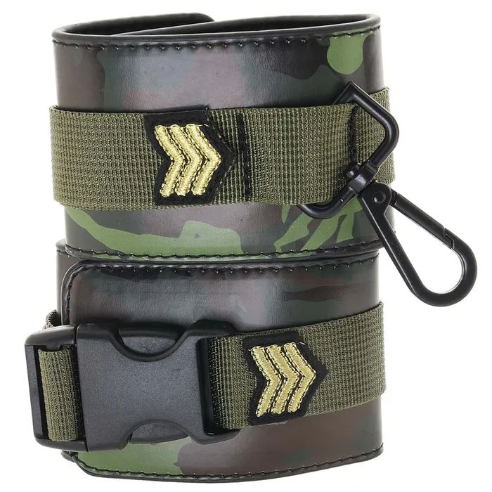 Ouch Army Themed Ankle Cuffs Shots Toys Couples Ouch Army Themed Ankle Cuffs Shots Toys Couples