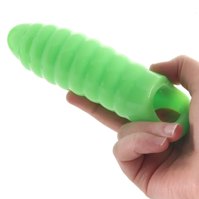 Ouch Glow In The Dark Thick Swirl Penis Sleeve Shots Toys Male Sex Toys Ouch Glow In The Dark Thick Swirl Penis Sleeve Shots Toys Male Sex Toys