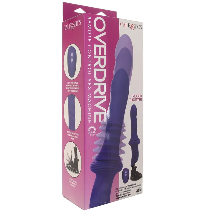 Overdrive Ridged Thruster Sex Machine CalExotics Female Sex Toys