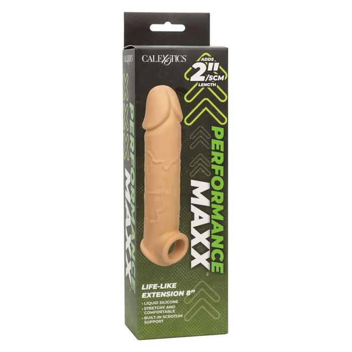 Performance Maxx Life Like Penis Extension 8 inches Take Your Pleasure to New Lengths California Exotic Novelties Male Sex Toys