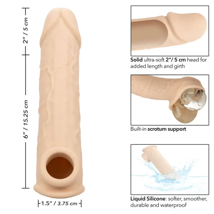 Performance Maxx Life Like Penis Extension 8 inches Take Your Pleasure to New Lengths California Exotic Novelties Male Sex Toys