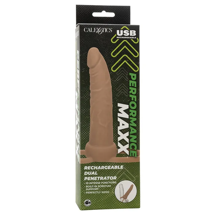 Performance Maxx Rechargeable Dual Penetrator Ivory CAL EXOTICS Female Sex Toys Performance Maxx Rechargeable Dual Penetrator Ivory CAL EXOTICS Female Sex Toys