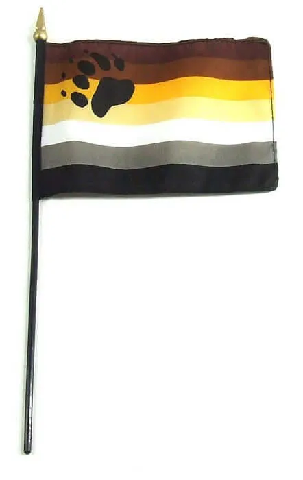 PHS INTERNATIONAL Vibrators BEAR STICK 4 x 6 FLAG