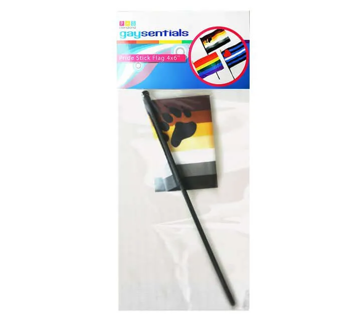 PHS INTERNATIONAL Vibrators BEAR STICK 4 x 6 FLAG