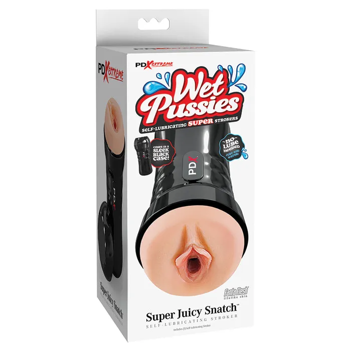PIPEDREAM PDX Extreme Wet Pussies Super Juicy SnatchLight Male Sex Toys