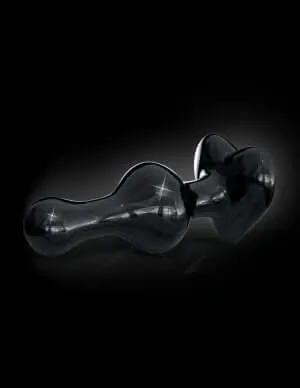 Pipedream Products Anal Experience Luxury and Sensuality Icicles No 74 Glass Massager Black