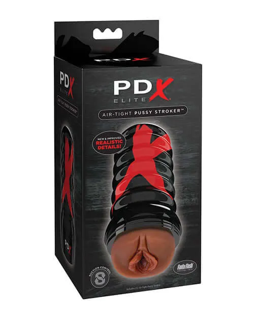 Pipedream Products PDX Elite Air Tight Pussy Stroker BrownBlack Ultimate Masturbation Experience Male Sex Toys Pipedream Products PDX Elite Air Tight Pussy Stroker BrownBlack Ultimate Masturbation Experience Male Sex Toys