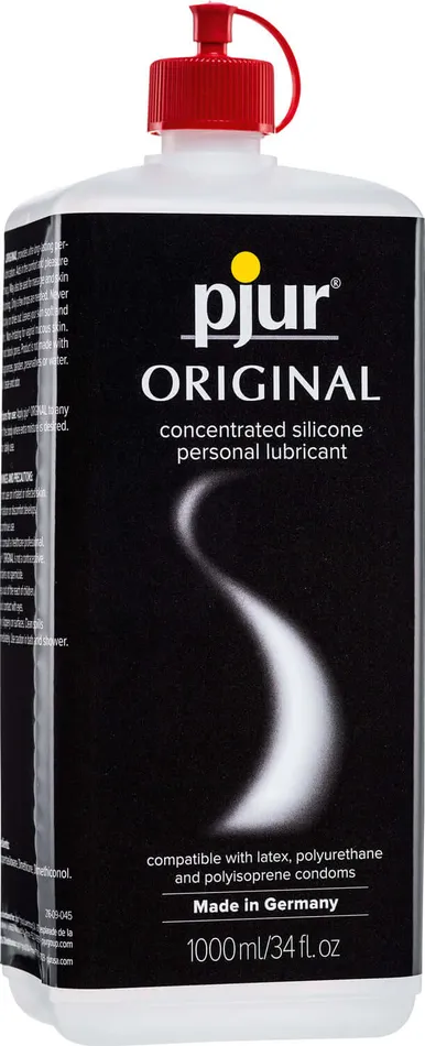 PJUR Lubricants Pjur Original Concentrated Silicone Personal Lubricant 1000 ml 34 oz Sexual Health Wellbeing