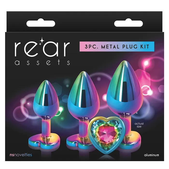 Rear Assets Heart Trainer KitRainbow NS NOVELTIES Anal