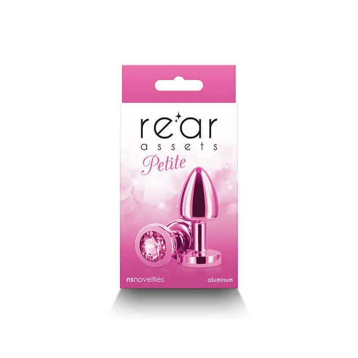 Rear Assets Petite Pink Butt Plug from NS Novelties NS Novelties Anal