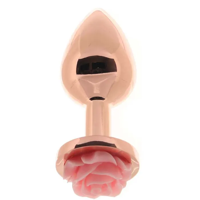 Rear Assets Small Rose Aluminum Plug in RosePink ns novelties Anal