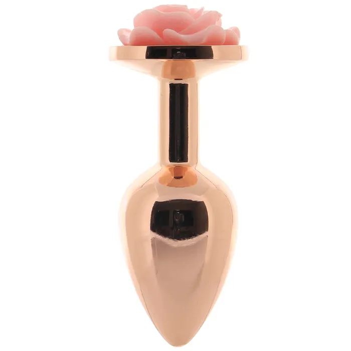 Rear Assets Small Rose Aluminum Plug in RosePink ns novelties Anal Rear Assets Small Rose Aluminum Plug in RosePink ns novelties Anal