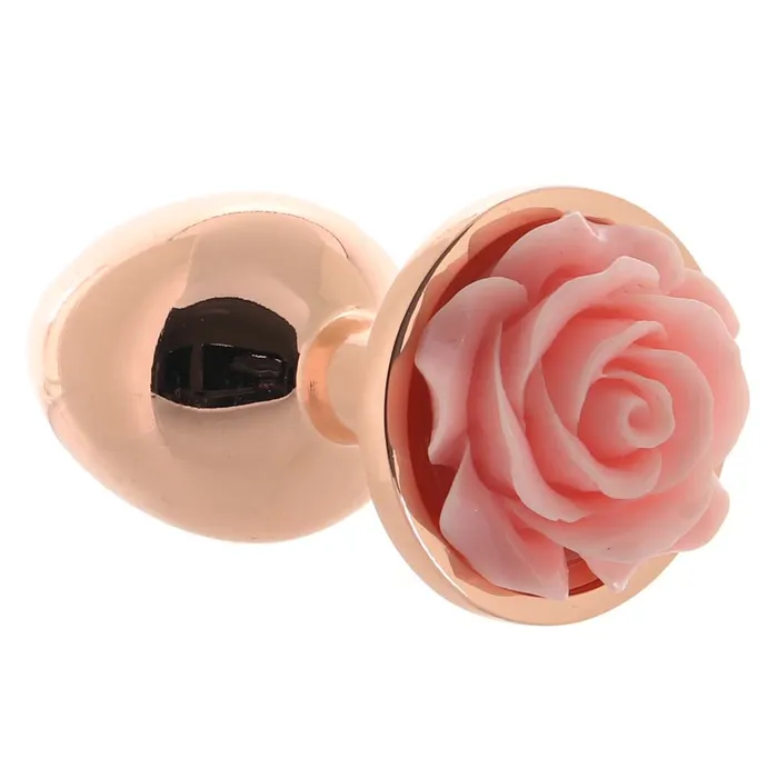 Rear Assets Small Rose Aluminum Plug in RosePink ns novelties Anal Rear Assets Small Rose Aluminum Plug in RosePink ns novelties Anal