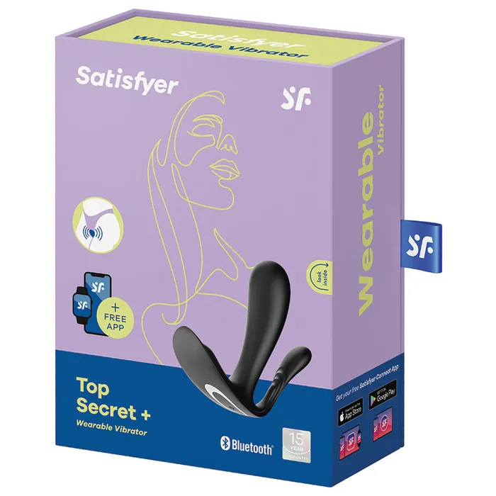 SATISFYER Anal Satisfyer Top SecretBlack