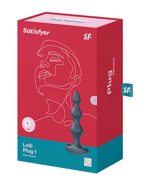 Satisfyer LolliPlug 1 Dark Teal Butt Plug Satisfyer Anal
