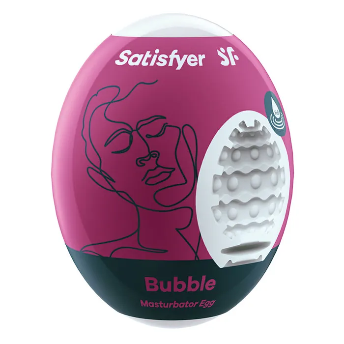 Satisfyer Masturbator Egg SingleBubble SATISFYER Male Sex Toys