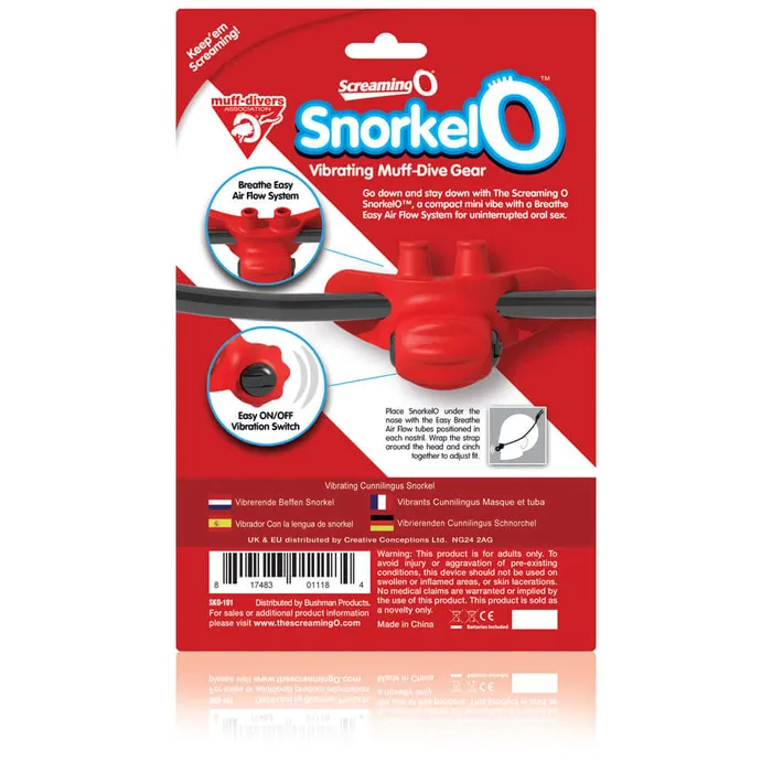 Screaming O Games The Screaming O SnorkelO Elevate Your Oral Pleasure Game