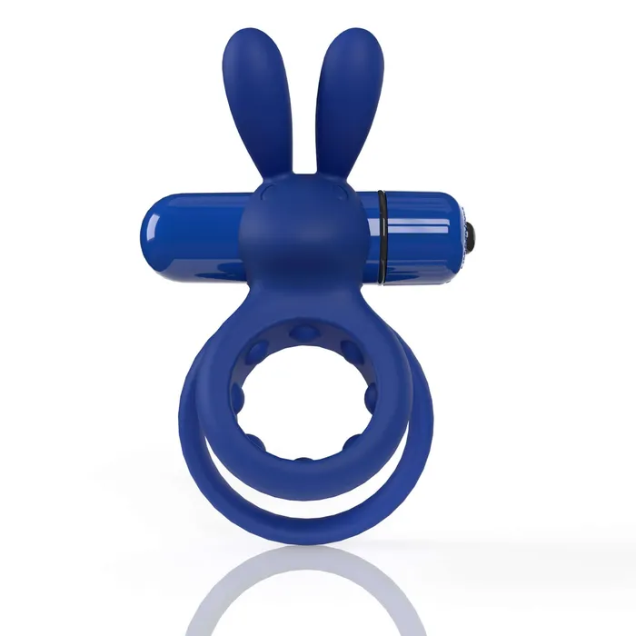 Screaming O Screaming O 4T Ohare Blueberry Blue High Pitch Treble Vibrating Cock Ring Couples