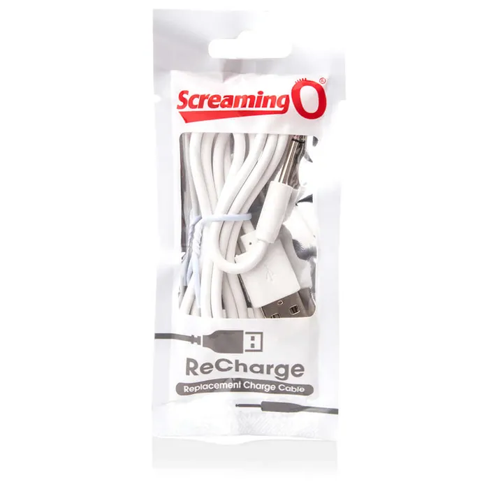 Screaming O Screaming O Recharge Charging Cable Universal USB Compatibility for Charged Products Anal