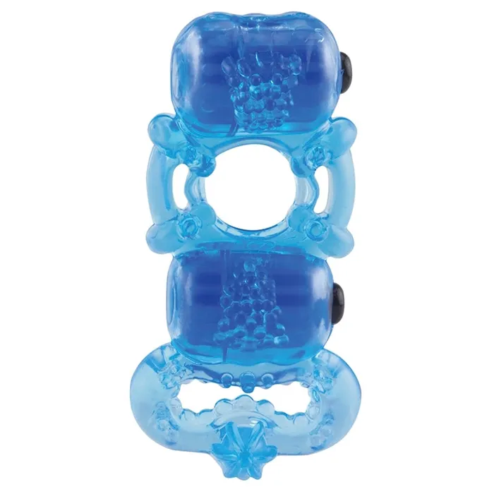 SCREAMING O Vibrators Screaming O TriO Triple Pleasure RingBlue