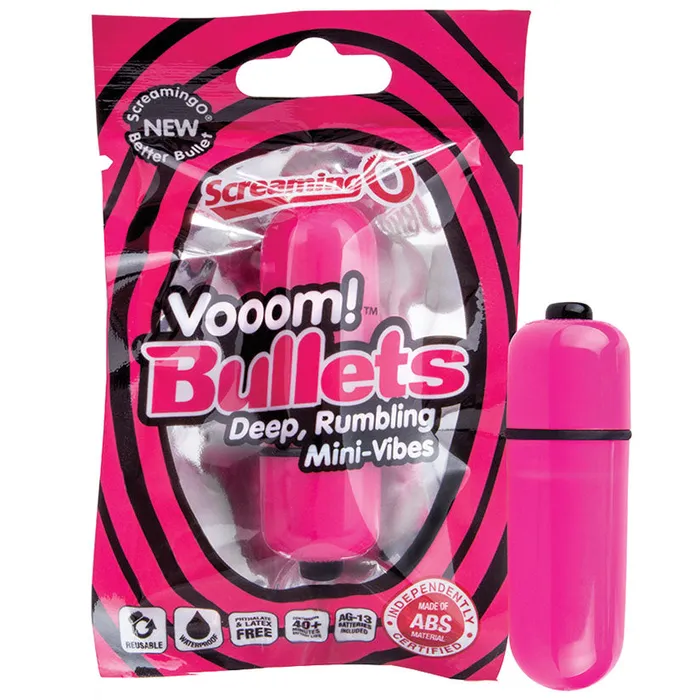 Screaming O Vooom BulletsPink Strawberry Screaming O Vibrators
