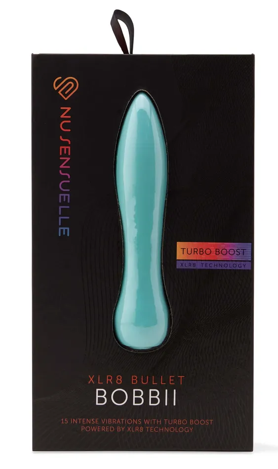 Sensuelle Bobbii XLR8 Electric Blue Vibrator Nu Sensuelle Vibrators
