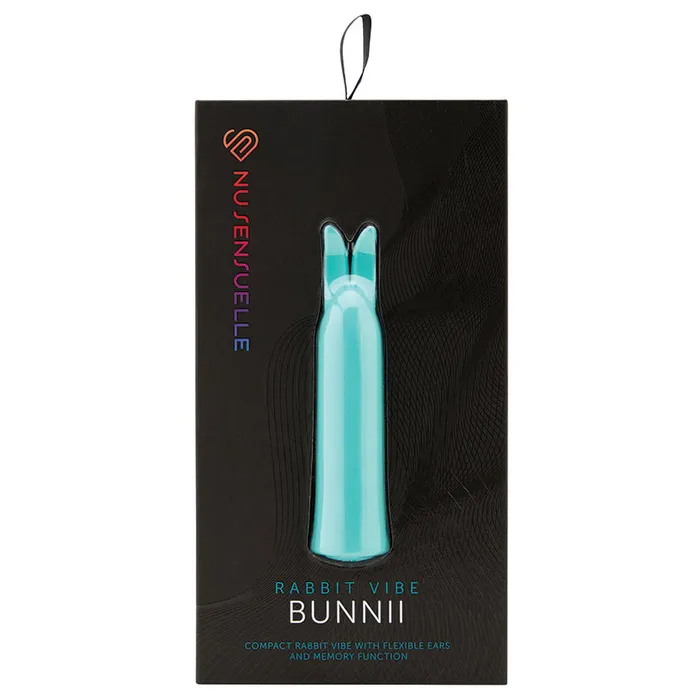 Sensuelle Bunnii 20 Function VibeTeal Blue NOVEL CREATIONS Vibrators