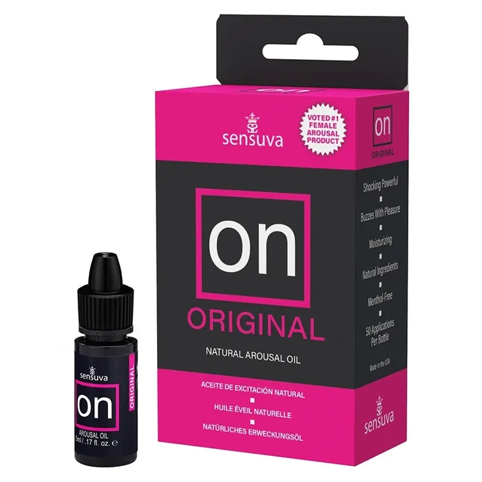 SENSUVA Female Sex Toys Sensuva ON Original Arousal Oil 5ml Bottle Medium Box