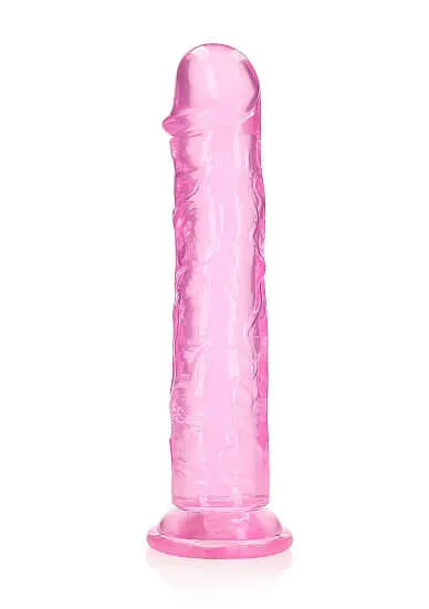 SHOTS AMERICA Dildos Realrock Crystal Clear Realistic Dildo 11 inches Dive into Transparent Pleasure