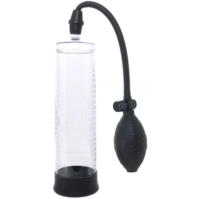 Shots Toys Pumped Basic Pump 1 in Clear Female Sex Toys