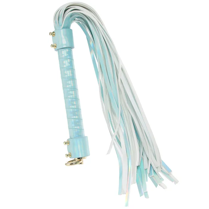 Shots Toys Vibrators Ouch Paris Collection Flogger in Blue