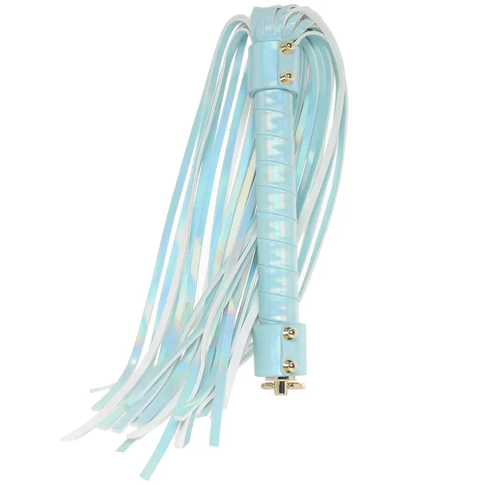 Shots Toys Vibrators Ouch Paris Collection Flogger in Blue