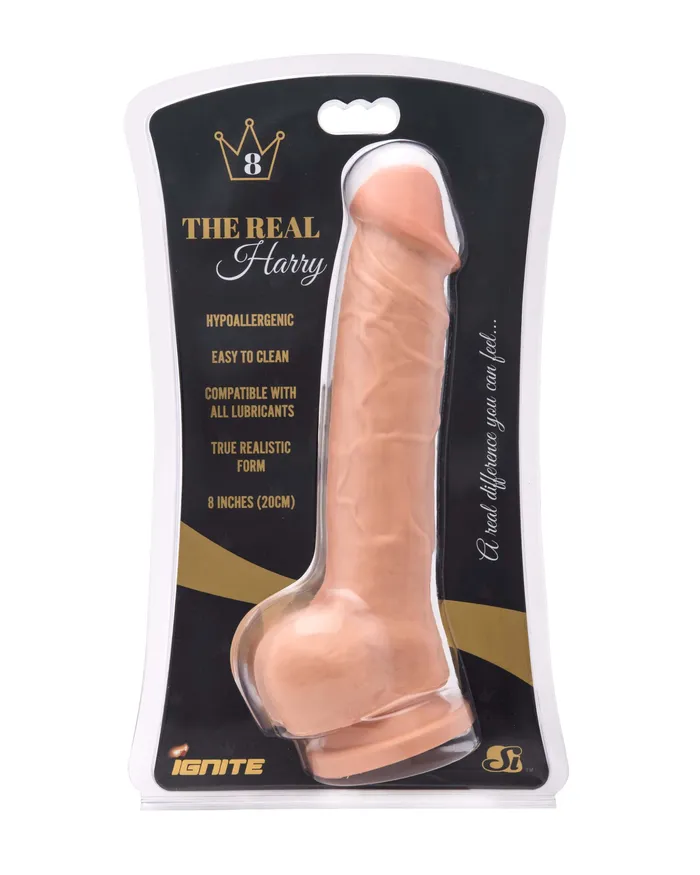 SI Novelties Dildos Experience Real Sensations with the Real Harry Vanilla 8Inch Dildo from SI Novelties SI Novelties Dildos Experience Real Sensations with the Real Harry Vanilla 8Inch Dildo from SI Novelties