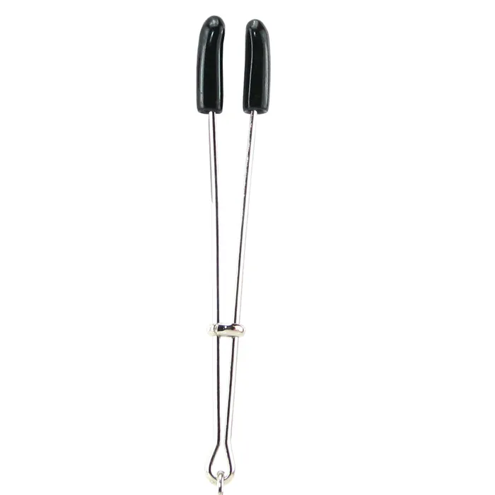 Spartacus Anal Tweezer Clit Clamp with Purple Beads Spartacus Anal Tweezer Clit Clamp with Purple Beads