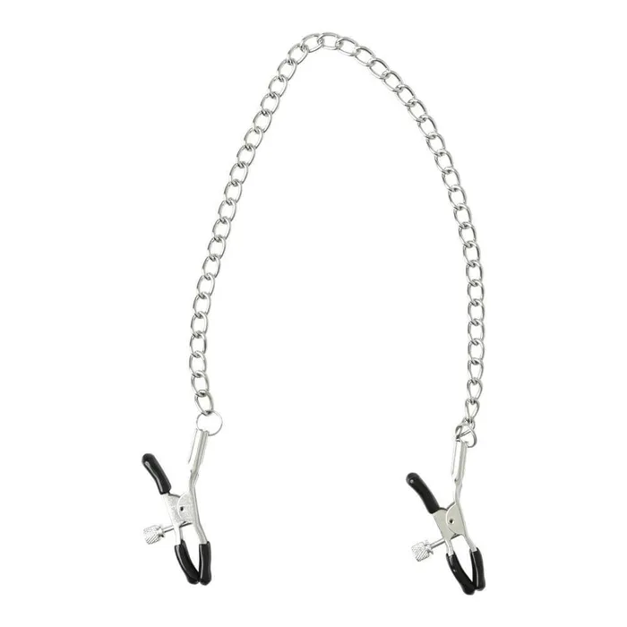 Sport Sheets Female Sex Toys Experience Pleasure and Pain with Sportsheets Chained Nipple Clamps