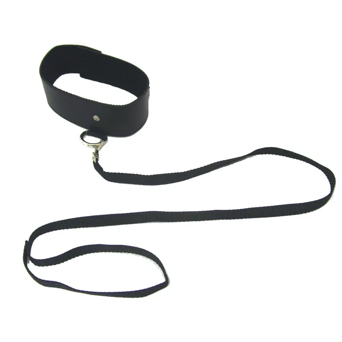 Sportsheets Black Leash and Collar Anal Sportsheets Black Leash and Collar Anal