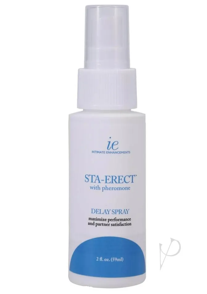 StaErect Delay Spray for Men 2oz Prolong Your Pleasure Without Compromising Sensations Doc Johnson Enterprises Female Sex Toys