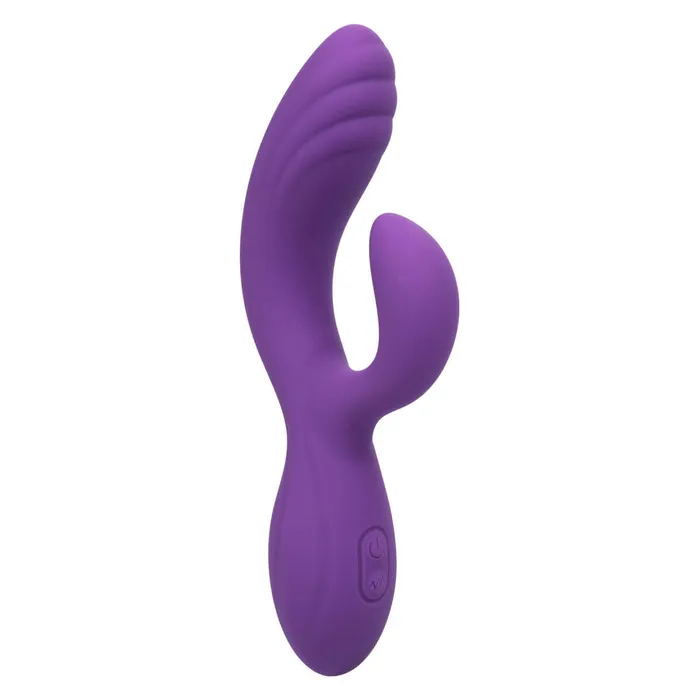 Stella Liquid Silicone C Curve Rabbit Vibrator Dual Massager with 12 Functions California Exotic Novelties Female Sex Toys