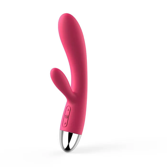 SVAKOM Lorna Rechargeable Touch Rabbit Vibe Wine Red SVAKOM Vibrators