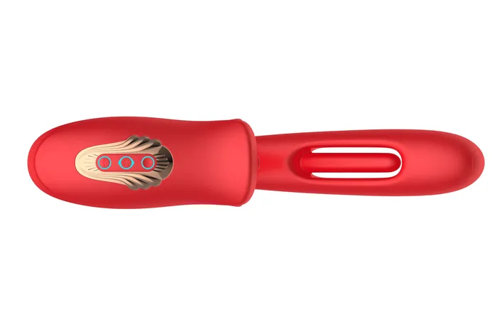 Sweet Dreams Smooches Flicker Vibrator Dual Stimulation with 10 Vibration Modes and 10 Flick Patterns Vibrators