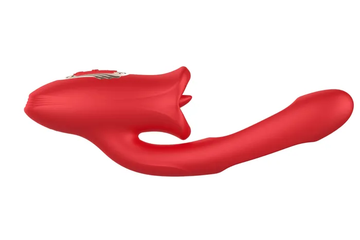 Sweet Dreams Smooches Flicker Vibrator Dual Stimulation with 10 Vibration Modes and 10 Flick Patterns Vibrators