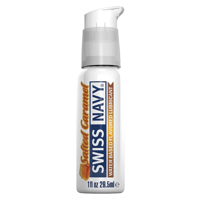 Swiss Navy Flavored Lubricant Salted Caramel 1oz MD SCIENCE Lubricants