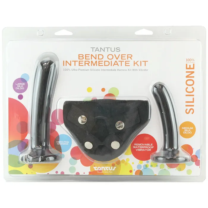 Tantus Anal Bend Over Intermediate Harness Kit in Black Tantus Anal Bend Over Intermediate Harness Kit in Black