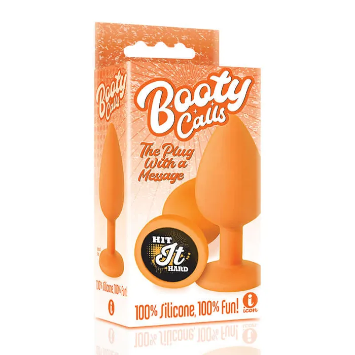 The 9s Booty Calls Orange Butt Plug Hit It Hard for Sensational Pleasure Icon Brands Anal The 9s Booty Calls Orange Butt Plug Hit It Hard for Sensational Pleasure Icon Brands Anal