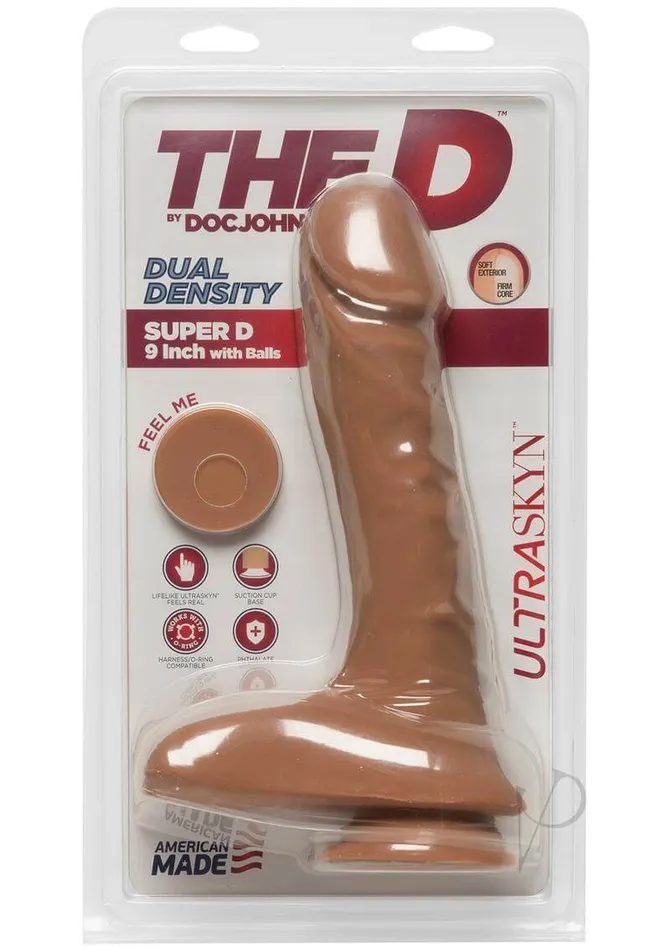 The Super D 9Inch Caramel Dildo Dual Density Realistic Pleasure Doc Johnson Enterprises Dildos The Super D 9Inch Caramel Dildo Dual Density Realistic Pleasure Doc Johnson Enterprises Dildos