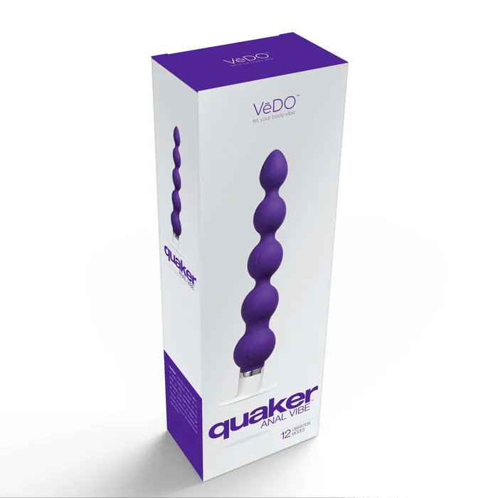 Vedo Quaker Anal Vibe Into You Indigo Vedo Anal
