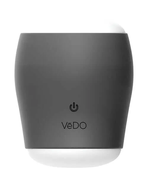 Vedo Vedo Grip Rechargeable Vibrating Sleeve Just Black Male Sex Toys