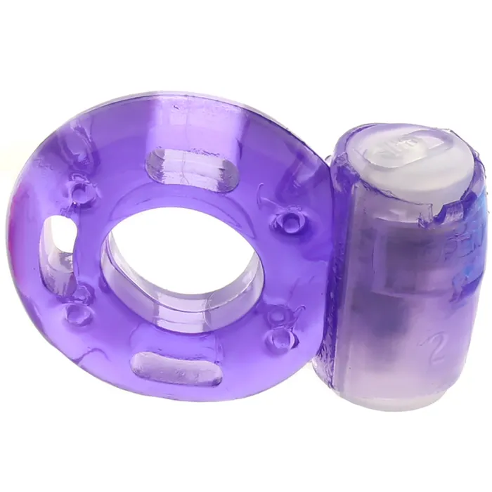 Vibrating Ring in Purple CalExotics Vibrators Vibrating Ring in Purple CalExotics Vibrators