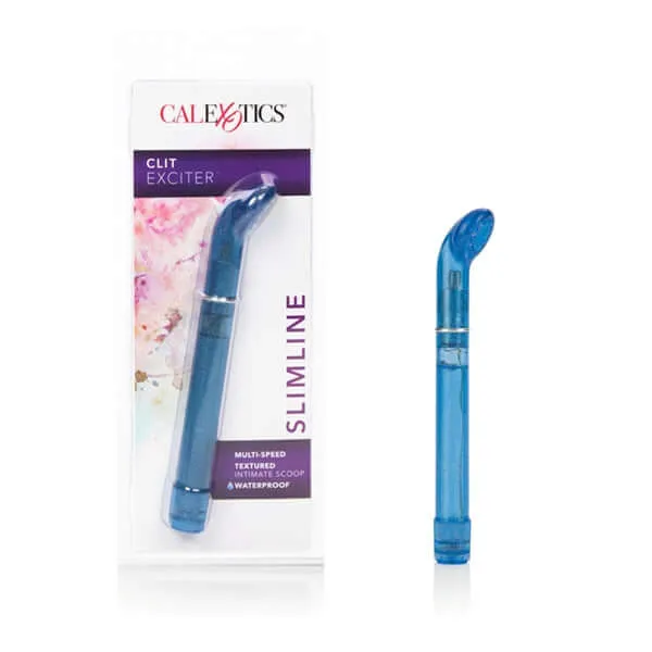 Vibrators California Exotic Novelties Clit Exciter Blue Vibrator